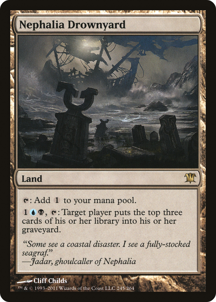Nephalia Drownyard (ISD-245) [Innistrad] Foil