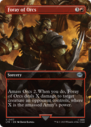 Foray of Orcs (LTR-417) [The Lord of the Rings: Tales of Middle-earth] (Borderless)