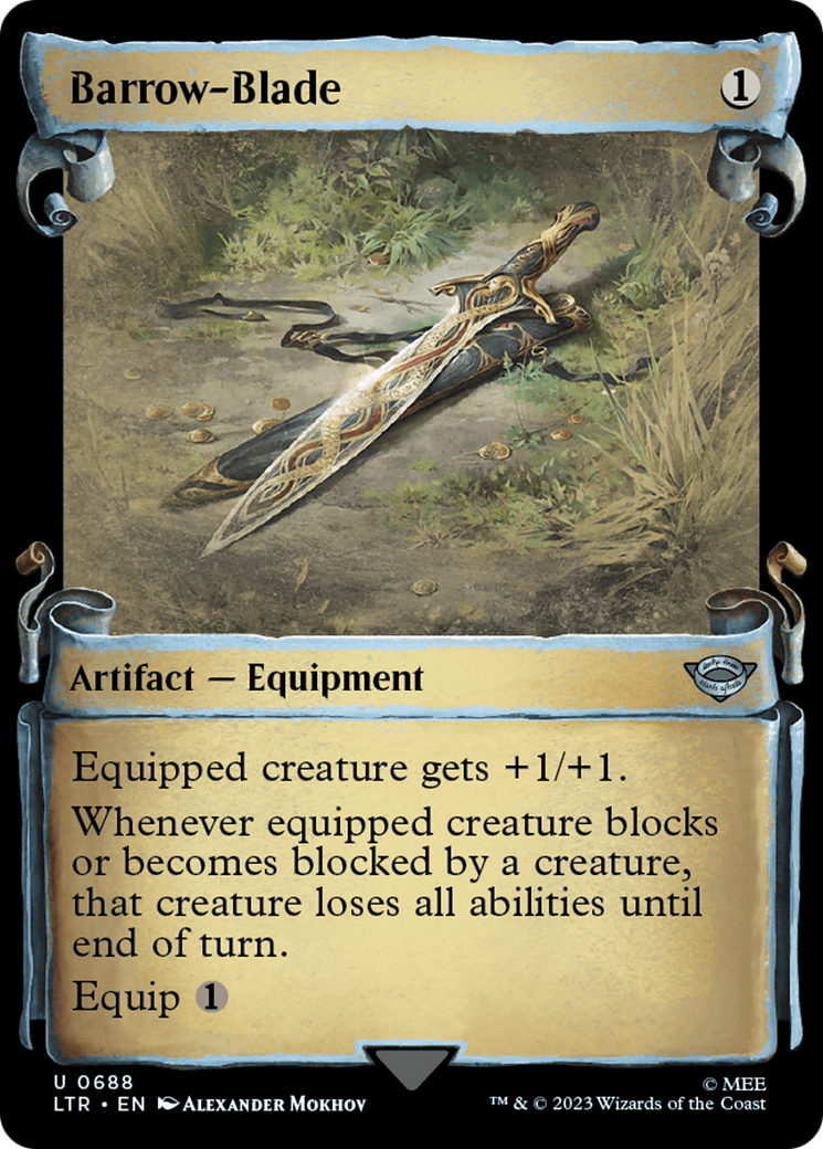 Barrow-Blade (LTR-688) [The Lord of the Rings: Tales of Middle-earth]: (Showcase) Foil