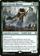 God-Eternal Rhonas (PRE-163S) [War of the Spark Promos] Foil