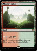 Mossfire Valley (BLC-316) [Bloomburrow Commander]