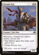 Kitsune Ace (NEO-022) [Kamigawa: Neon Dynasty] Foil
