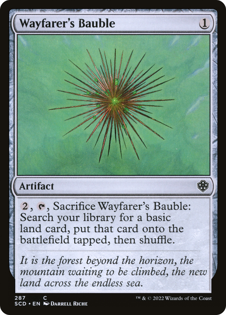 Wayfarer's Bauble (SCD-287) [Starter Commander Decks]