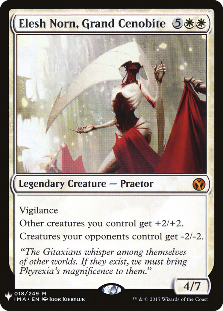 Elesh Norn, Grand Cenobite (LIST-IMA-18) [The List]