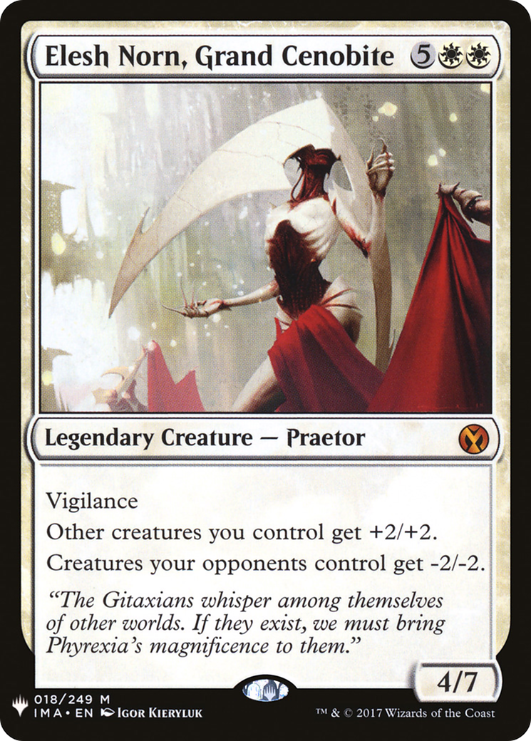 Elesh Norn, Grand Cenobite (LIST-IMA-18) [The List]
