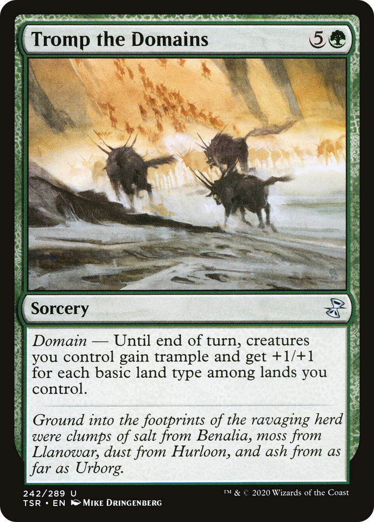 Tromp the Domains (TSR-242) [Time Spiral Remastered] Foil
