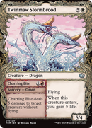 Twinmaw Stormbrood // Charring Bite (TDM-320) [Tarkir: Dragonstorm]: (Showcase)