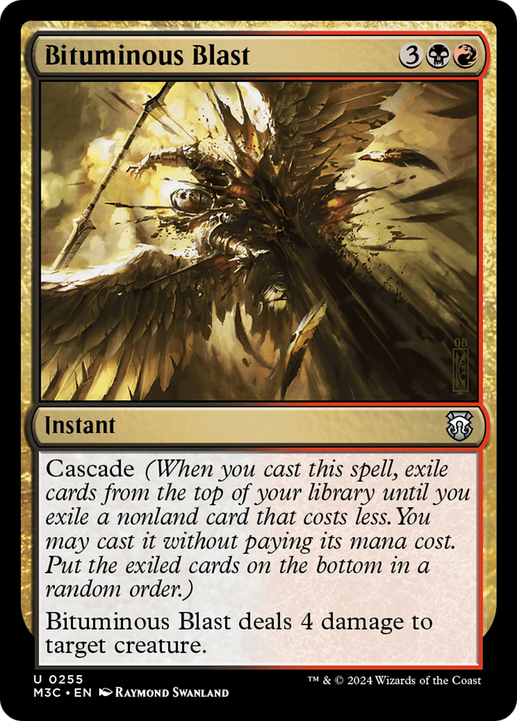 Bituminous Blast (M3C-255) [Modern Horizons 3 Commander]