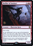 Defiler of Instinct (PRE-119S) [Dominaria United Promos] Foil