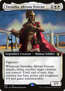 Taranika, Akroan Veteran (Extended Art) (THB-303) [Theros Beyond Death]