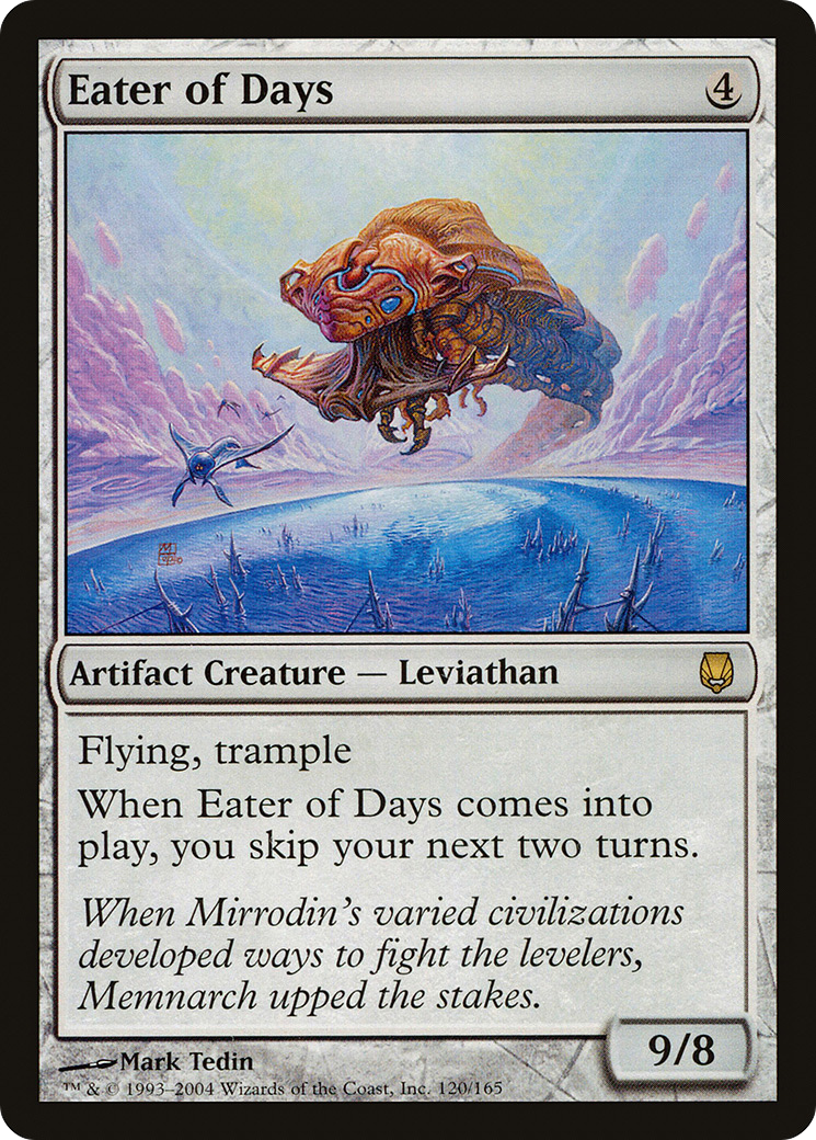 Eater of Days (DST-120) [Darksteel] Foil
