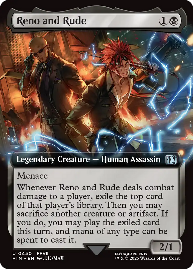 Reno and Rude (Extended Art) (FIN-450) [FINAL FANTASY]: (Extended Art)