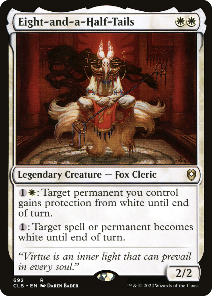 Eight-and-a-Half-Tails (CLB-692) [Commander Legends: Battle for Baldur's Gate]