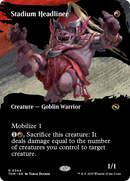 Stadium Headliner (TDM-344) [Tarkir: Dragonstorm]: (Showcase) (Borderless) Foil