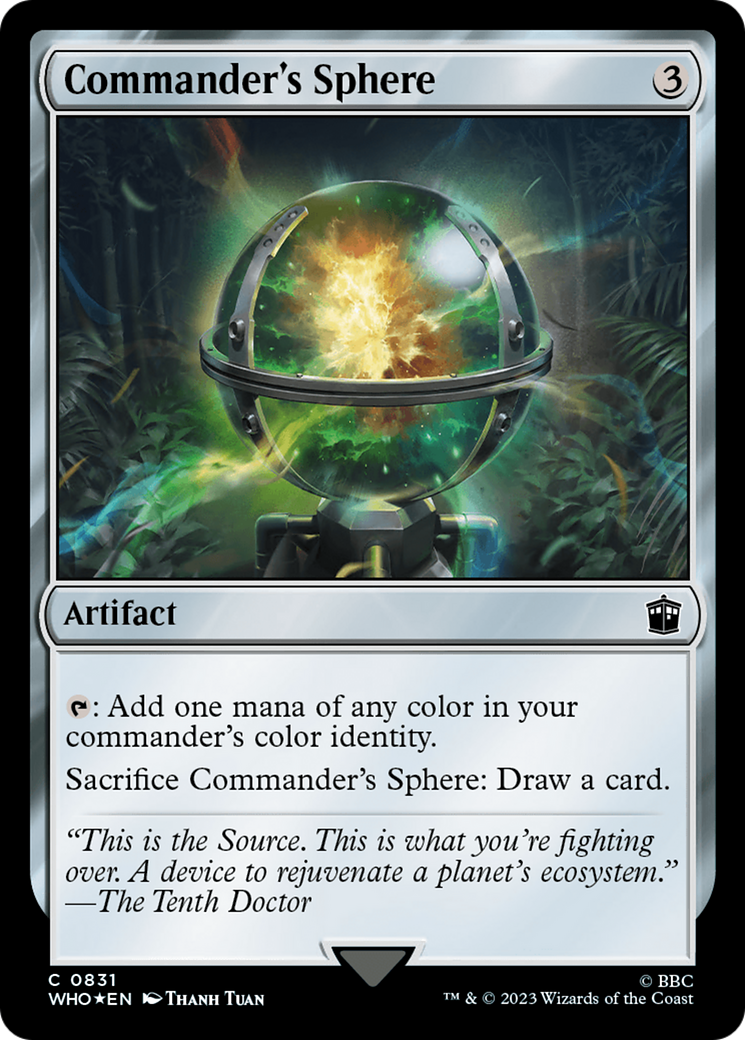 Commander's Sphere (WHO-831) [Doctor Who] Foil