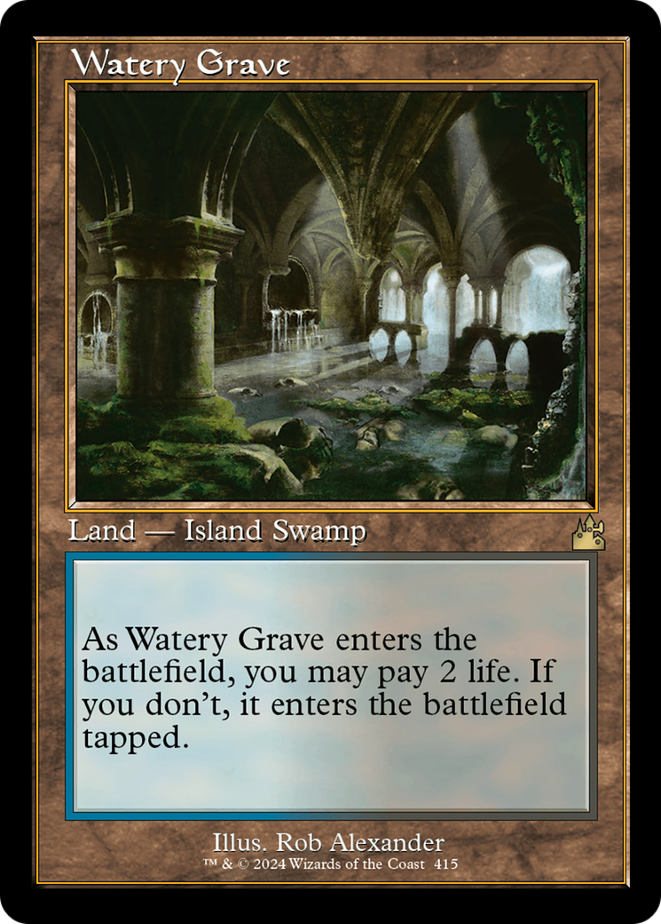 Watery Grave (RVR-415) [Ravnica Remastered]