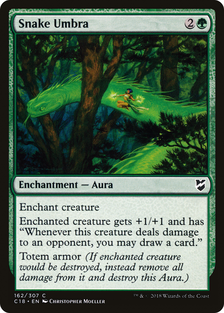 Snake Umbra (C18-162) [Commander 2018]