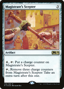 Magistrate's Scepter (PRE-238S) [Core Set 2019 Promos] Foil
