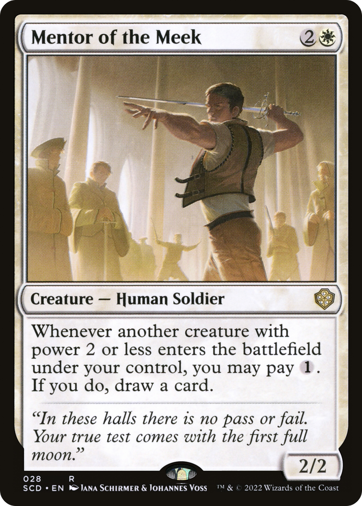 Mentor of the Meek (SCD-028) [Starter Commander Decks]
