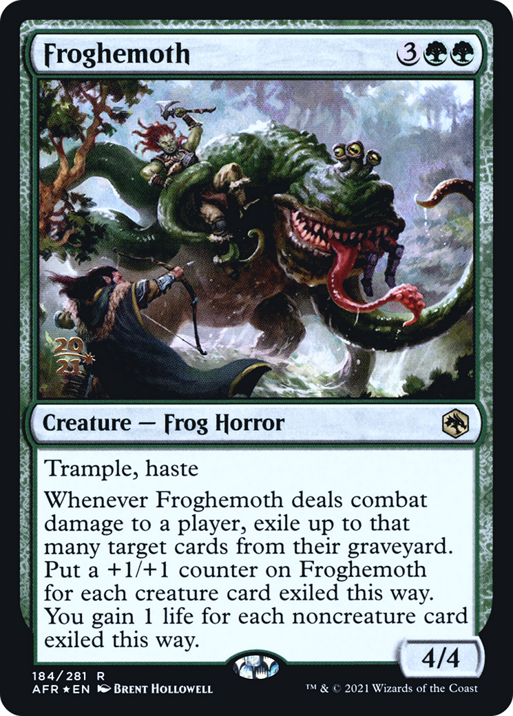 Froghemoth (PRE-184S) [Adventures in the Forgotten Realms Promos] Foil