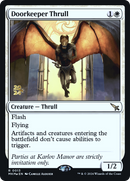 Doorkeeper Thrull (PRE-13S) [Murders at Karlov Manor Promos] Foil