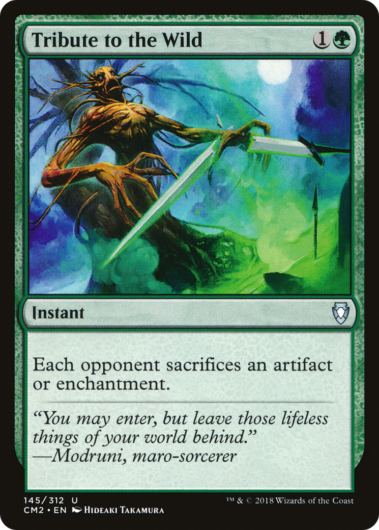 Tribute to the Wild (CM2-145) [Commander Anthology Volume II]
