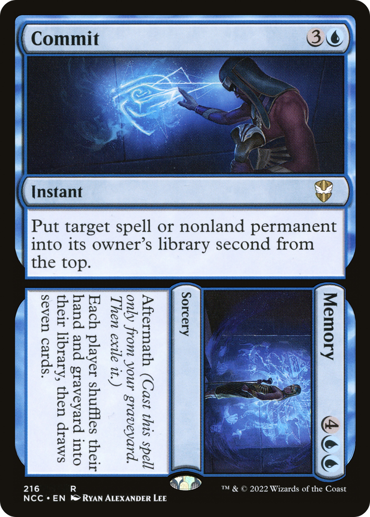 Commit // Memory (NCC-216) [New Capenna Commander]