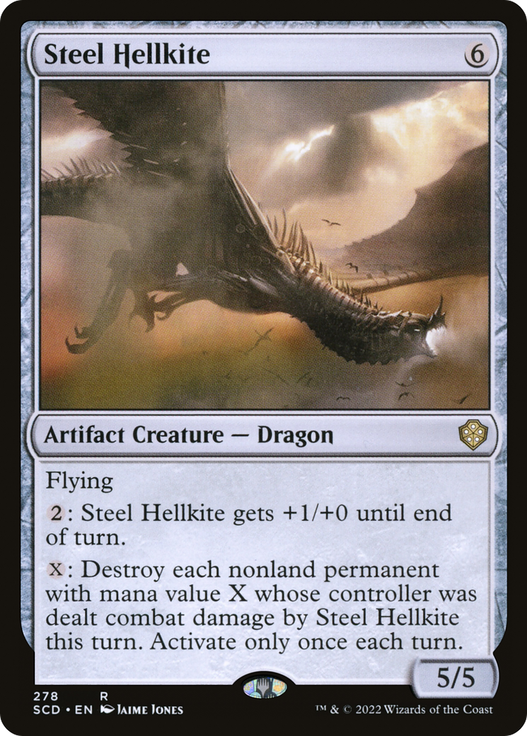 Steel Hellkite (SCD-278) [Starter Commander Decks]