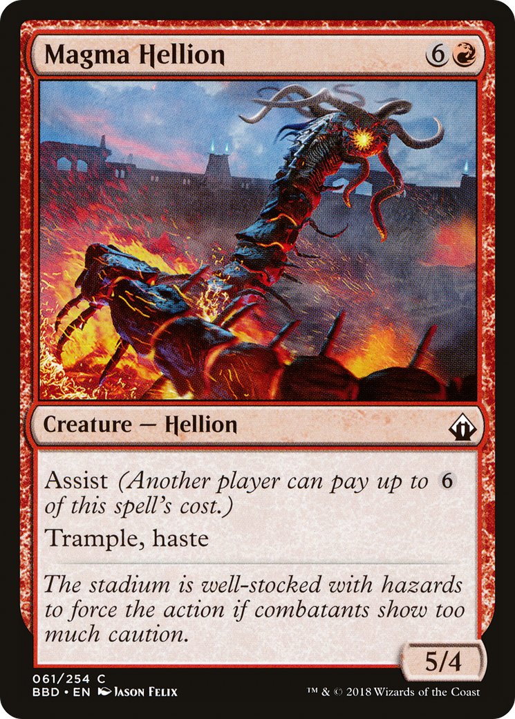 Magma Hellion (BBD-061) [Battlebond] Foil