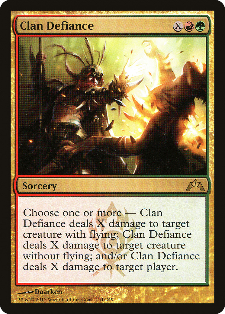 Clan Defiance (GTC-151) [Gatecrash]