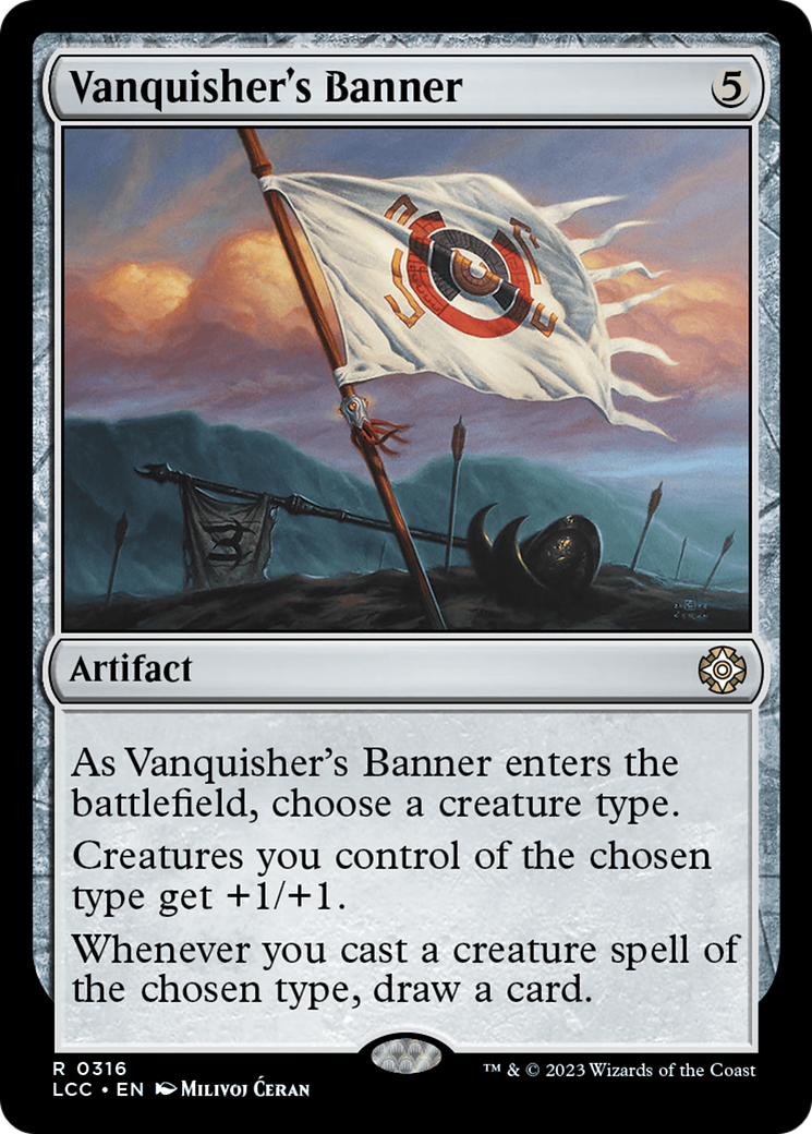 Vanquisher's Banner (LCC-316) [The Lost Caverns of Ixalan Commander]