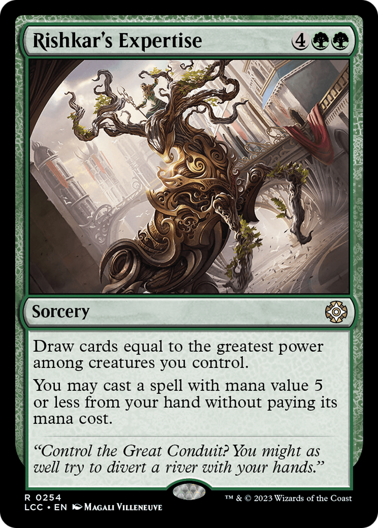 Rishkar's Expertise (LCC-254) [The Lost Caverns of Ixalan Commander]