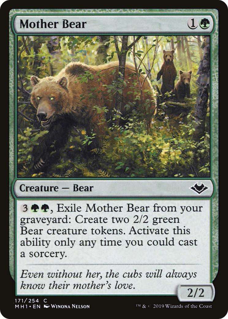 Mother Bear (MH1-171) [Modern Horizons]