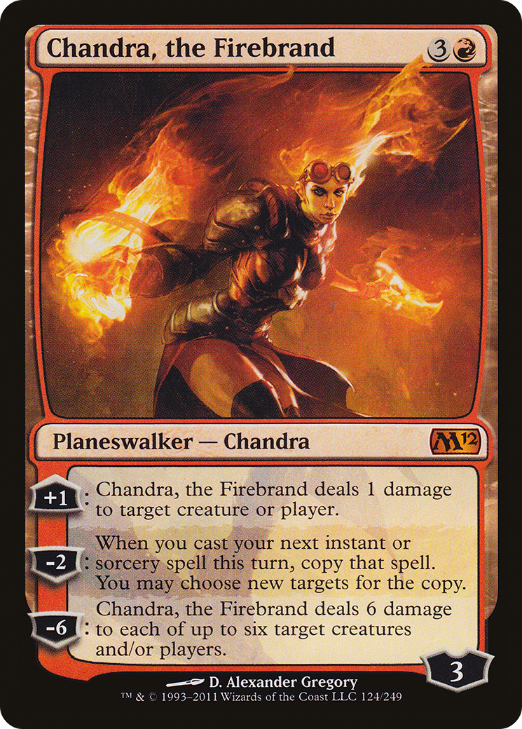 Chandra, the Firebrand (M12-124) [Magic 2012]