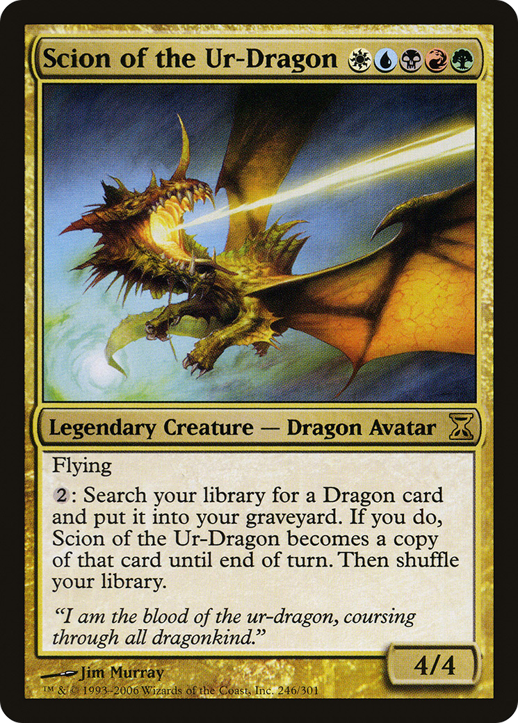 Scion of the Ur-Dragon (TSP-246) [Time Spiral]