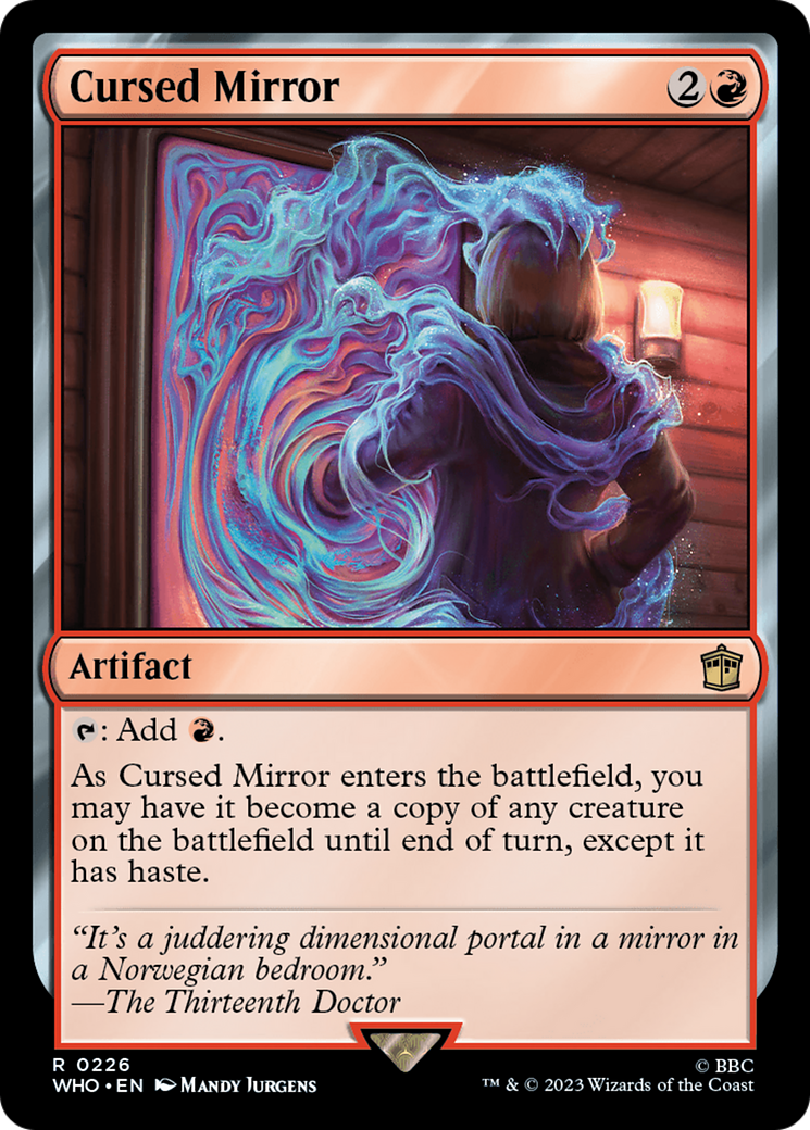 Cursed Mirror (WHO-226) [Doctor Who] Foil