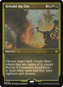 Rebuild the City (MAT-143) [March of the Machine: The Aftermath] Etched Foil