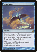 Swan Song (THS-065) [Theros] Foil