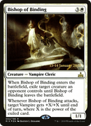 Bishop of Binding (PRE-02S) [Rivals of Ixalan Promos] Foil