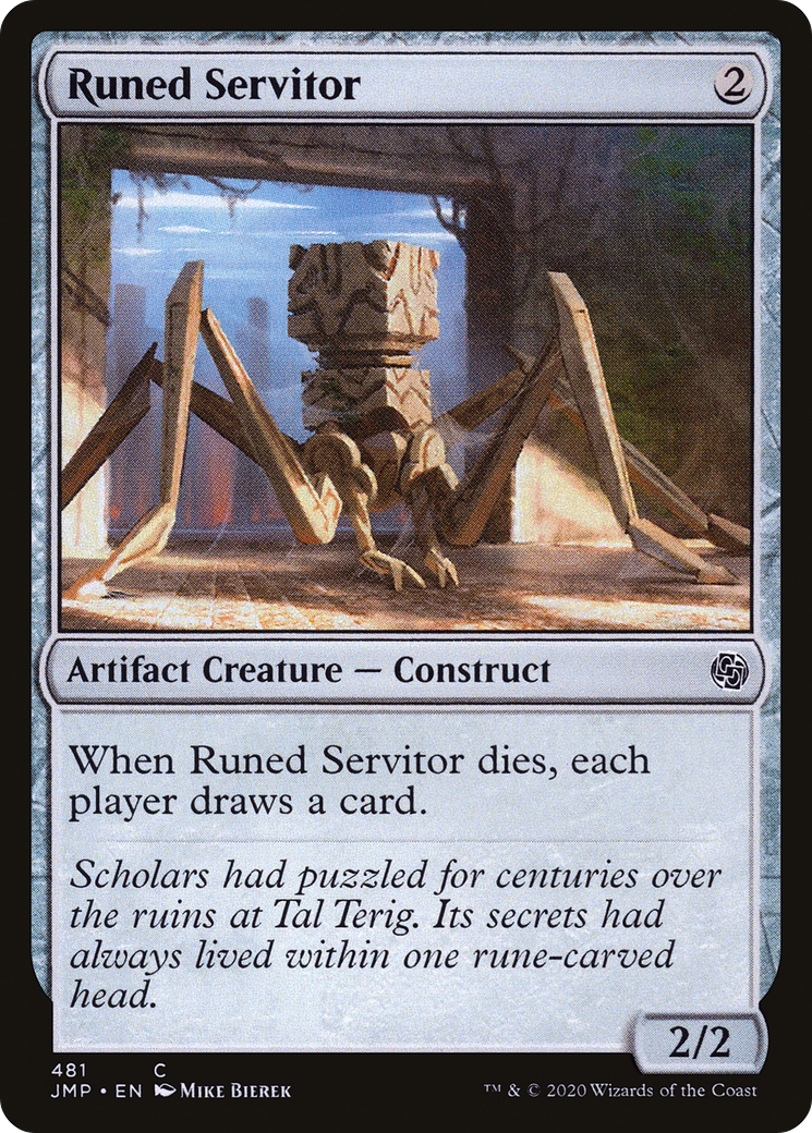 Runed Servitor (JMP-481) [Jumpstart]