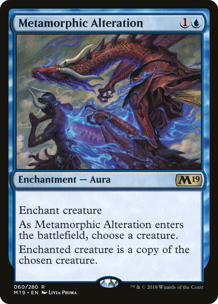 Metamorphic Alteration (M19-060) [Core Set 2019] Foil