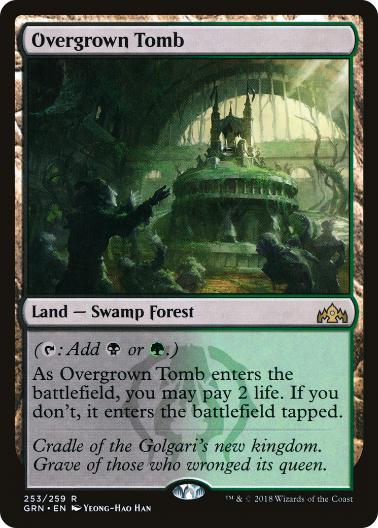 Overgrown Tomb (GRN-253) [Guilds of Ravnica]