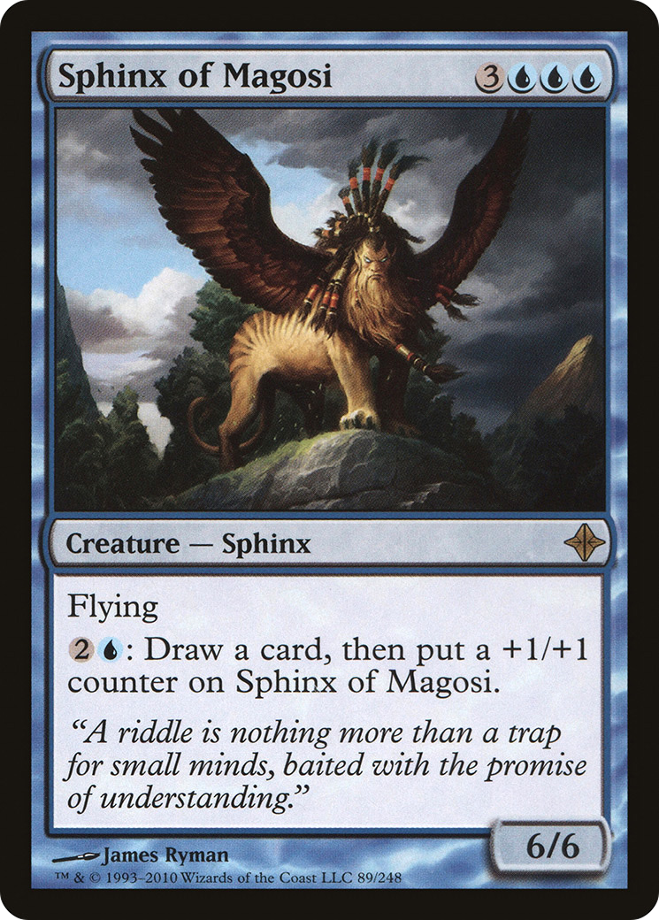 Sphinx of Magosi (ROE-089) [Rise of the Eldrazi] Foil