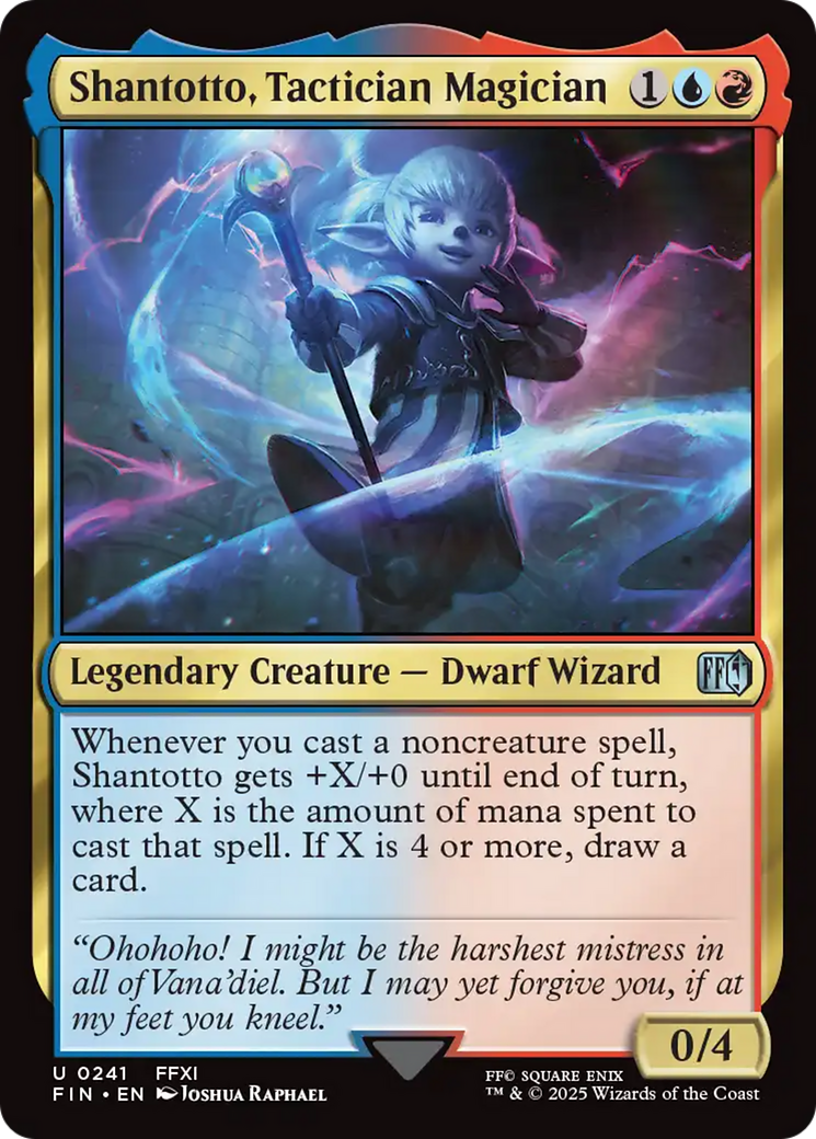 Shantotto, Tactician Magician (FIN-241) [FINAL FANTASY] Foil