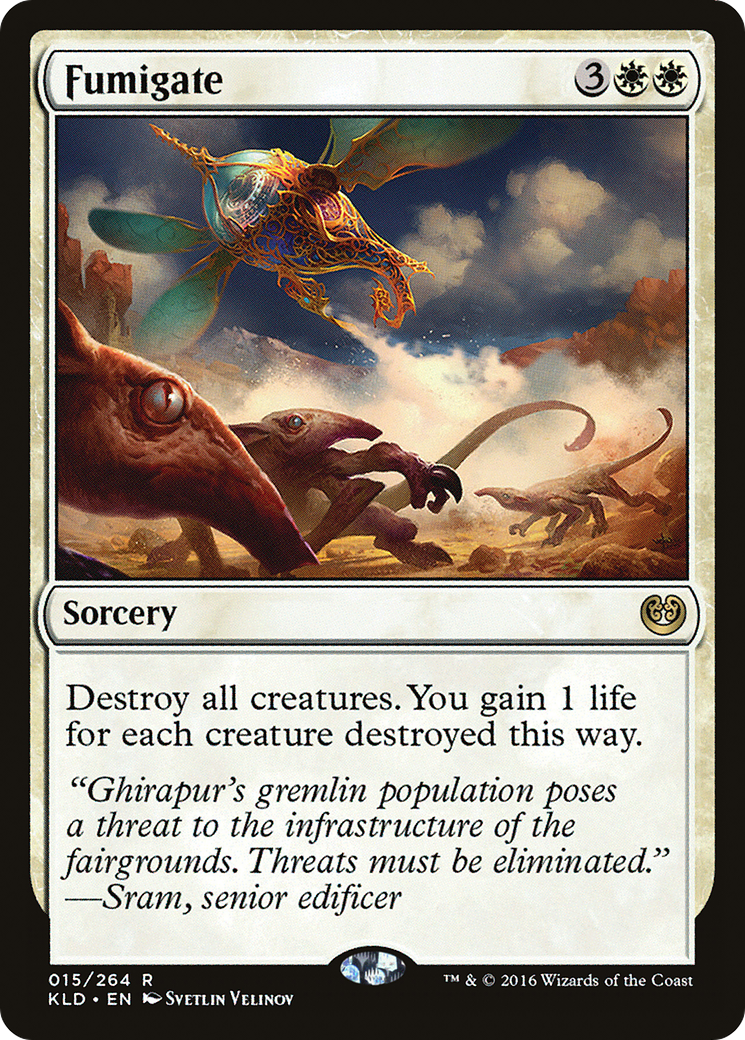 Fumigate (KLD-015) [Kaladesh] Foil
