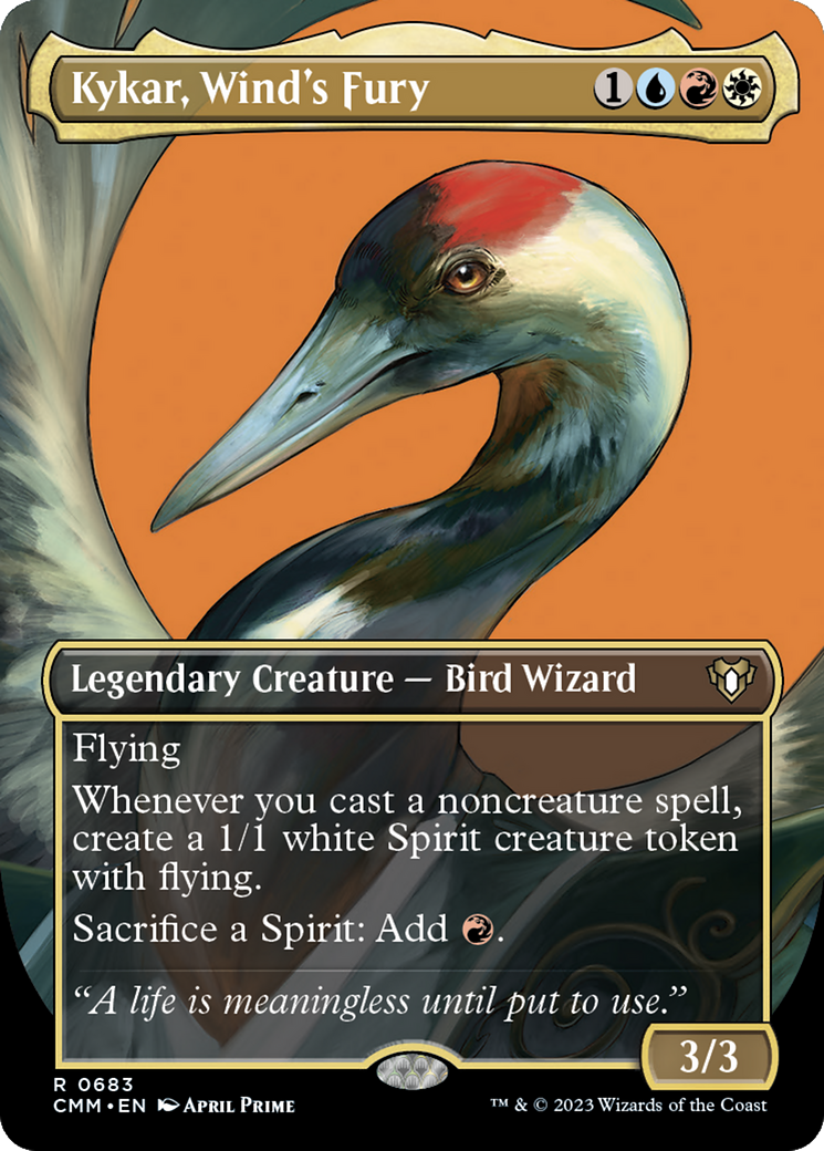 Kykar, Wind's Fury (CMM-683) [Commander Masters] (Borderless)