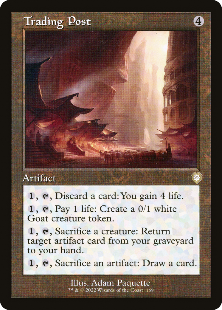 Trading Post (Retro Frame) (BRC-169) [The Brothers' War Commander]