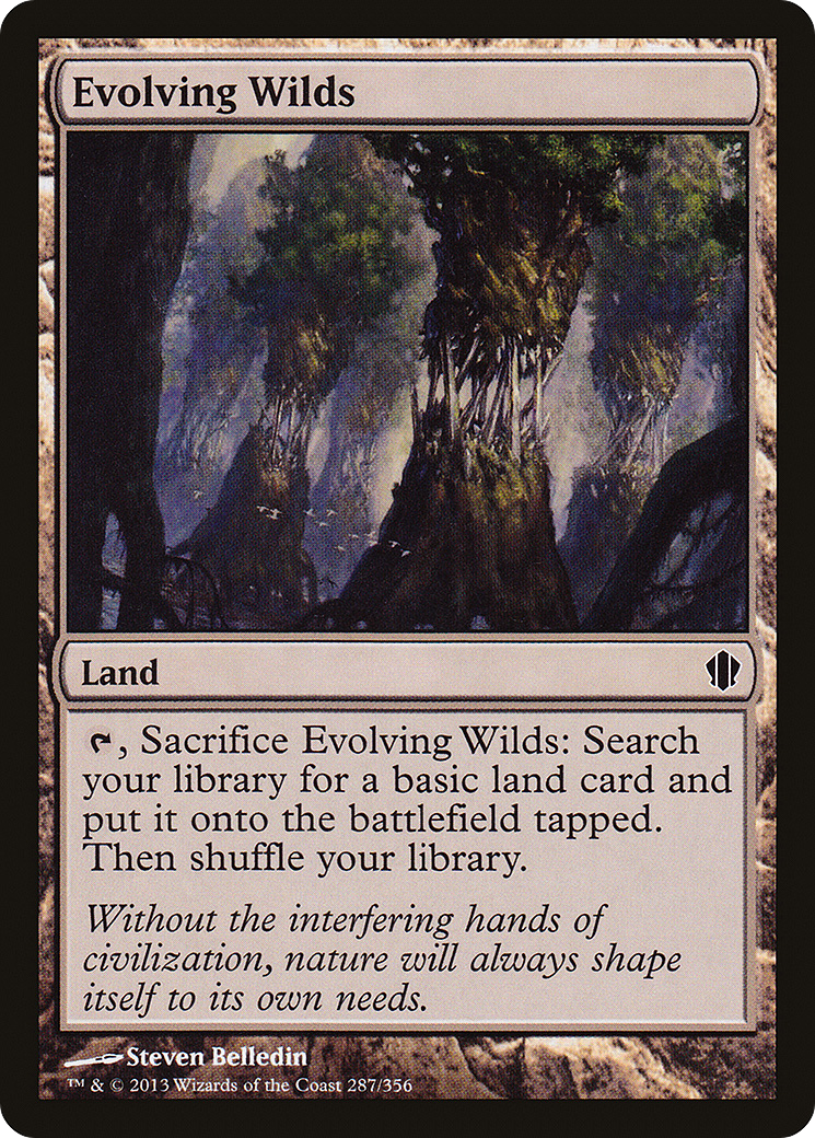 Evolving Wilds (C13-287) [Commander 2013]