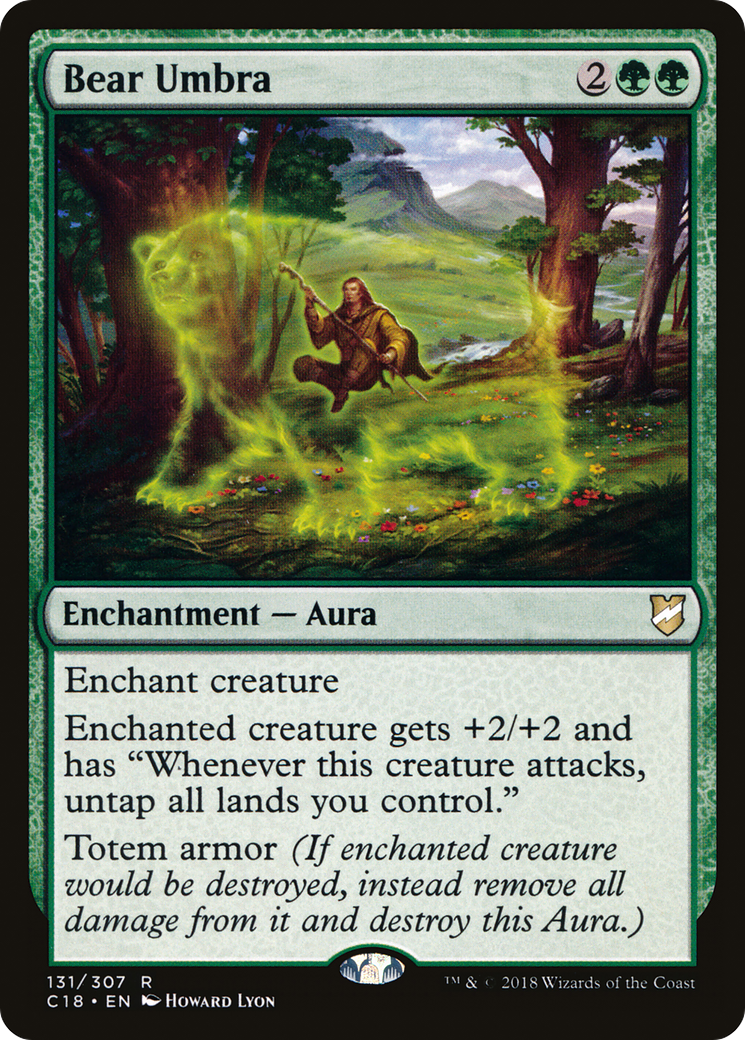 Bear Umbra (C18-131) [Commander 2018]