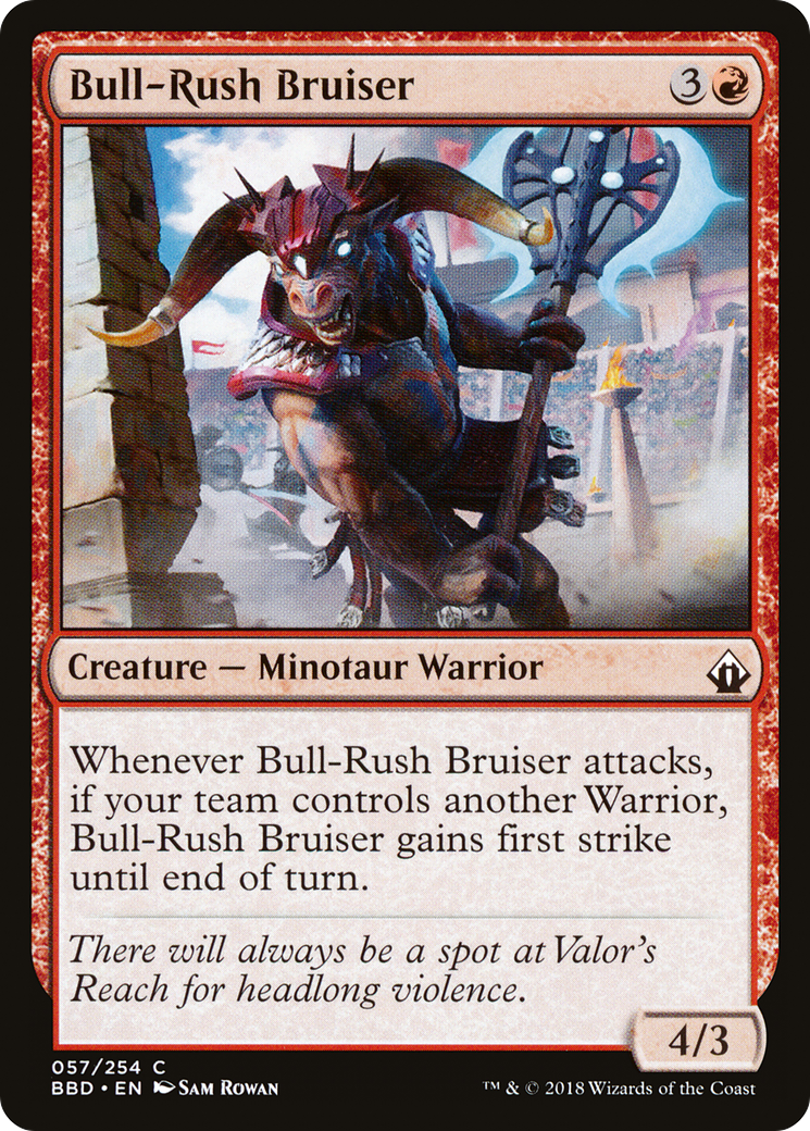 Bull-Rush Bruiser (BBD-057) [Battlebond]
